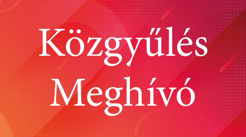 Közgyűlési meghívó!!!