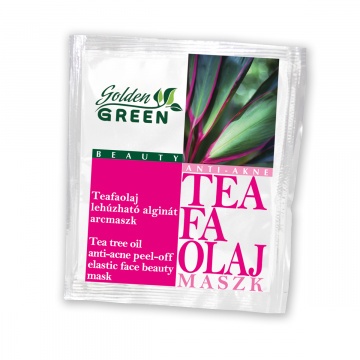 Tea Tree Oil Anti-Acne Peel-Off Elastic Face Beauty Mask 6Gr