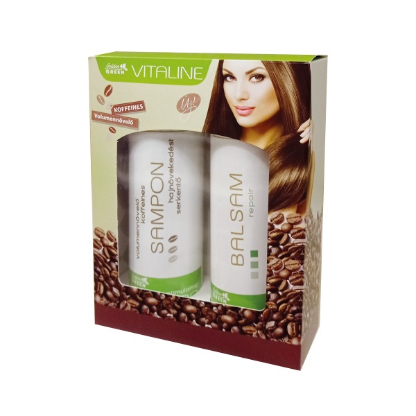 Golden GREEN Vitaline Koffeines Hajápoló Csomag