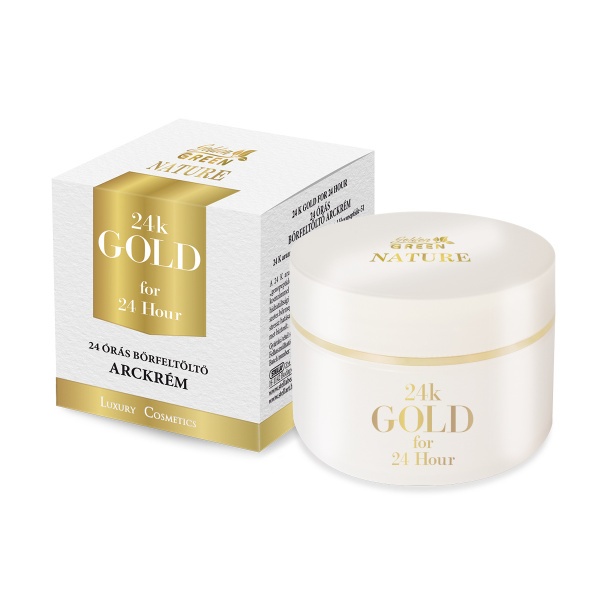 Golden GREEN Nature 24K Gold 24 Órás Bőrfeltöltő Arckrém 50 ml