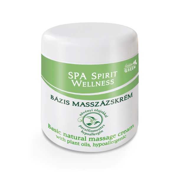 Golden GREEN Spa Spirit Wellness Bázis Masszázskrém 250 ml