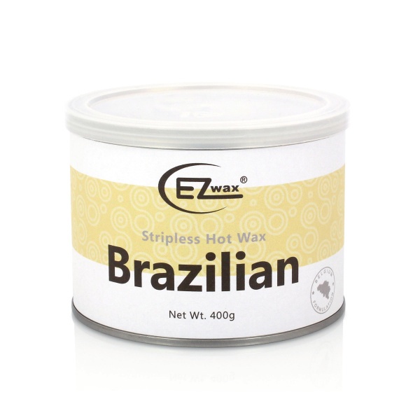Lady Stella  Ezwax Premium Elasztikus Lehúzócsík Nélküli Intim Konzervgyanta Brazil 400 ml