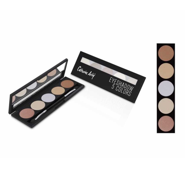 Catherine Arley eyeshadow szemhéjpúder 5 színű paletta 2037/05