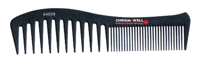 Chromwell Tincsező Fésű Carbon 04039