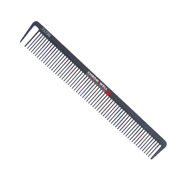 Chromwell Vágó Fésű Carbon 71739