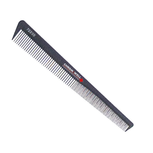 Chromwell Vágó Fésű Carbon 72239