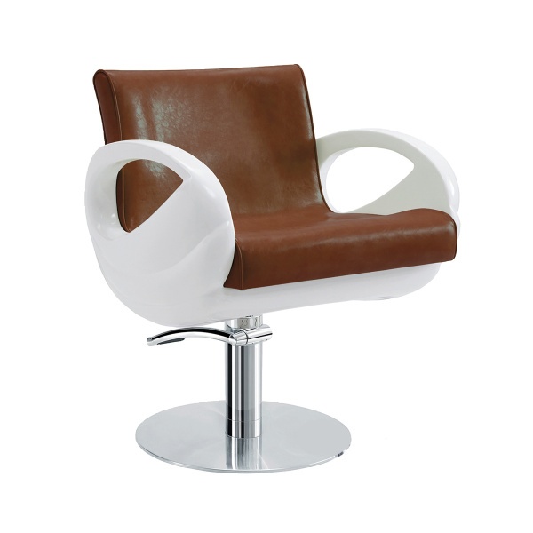 STELLA EXCLUSIVE SALON Hidraulic Chair White-Brown SX-635A