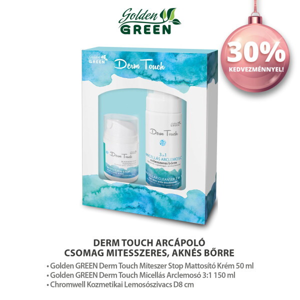 Golden GREEN Derm Touch Arcápoló csomag Problémás bőrre