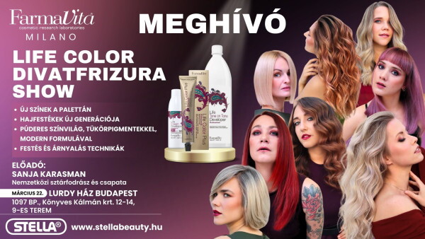 Farmavita Life Color Divatfrizura Show Belépőjegy