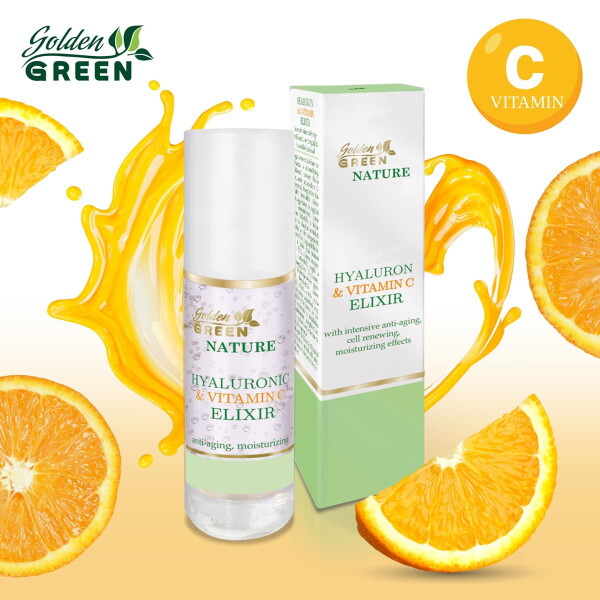 Golden GREEN  Nature Hyaluronic Elixir 10% 30 Ml