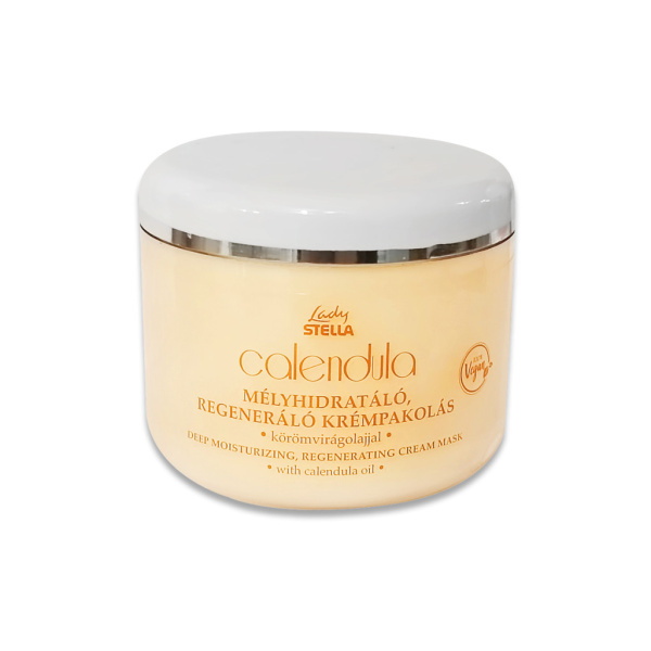 Lady STELLA Calendula Mélyhidratáló Regeneráló Krémpakolás 200ml