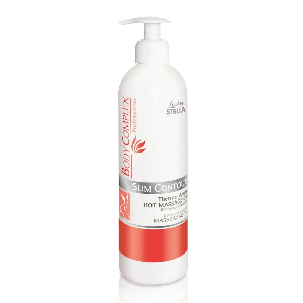 Lady STELLA Bodycomplex Slim Contour Thermo Active Masszázsolaj 500  ml