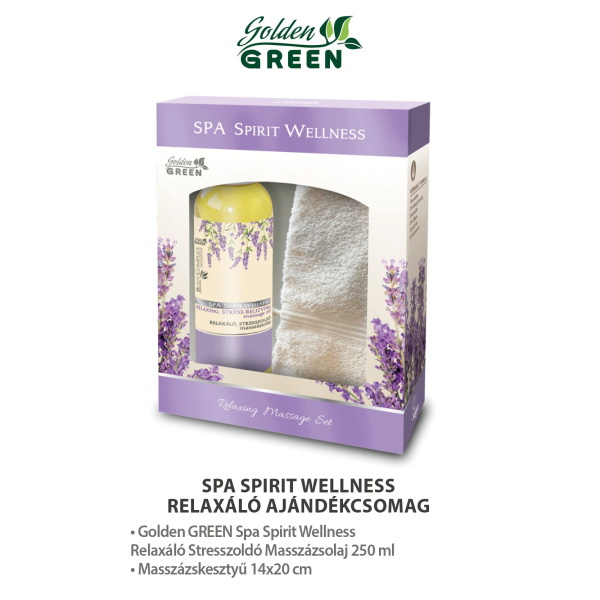 Golden GREEN Spa Spirit Wellness Relaxáló Ajándékcsomag