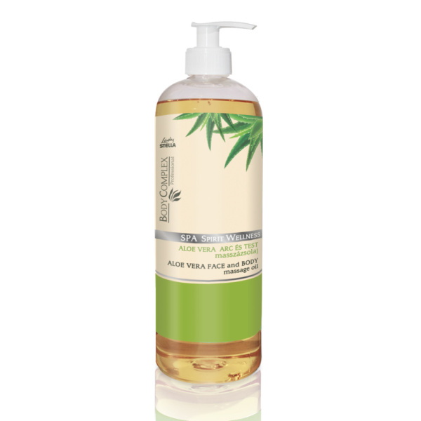 Lady STELLA Spa Spirit Wellness Aloe Vera Regeneráló Masszázsolaj pumpás  1000 ml
