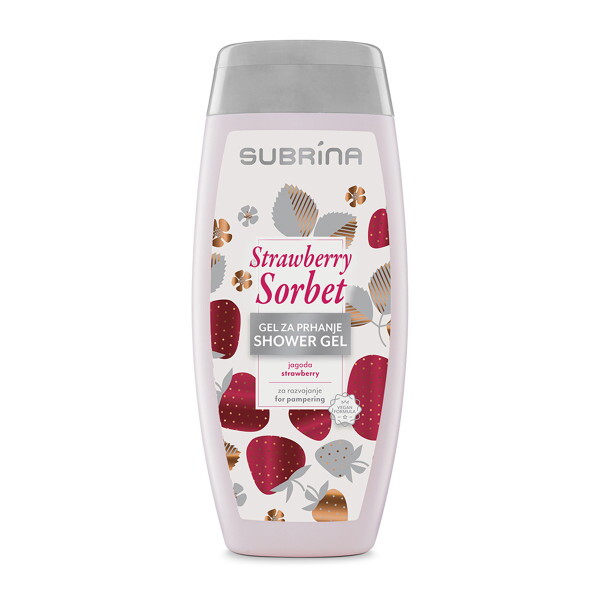 Subrina Shower Gel Strawberry Sorbet 250 ml