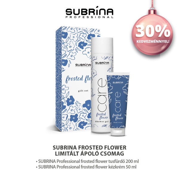 SUBRINA Professional Frosted Flower Limitált Ápoló csomag