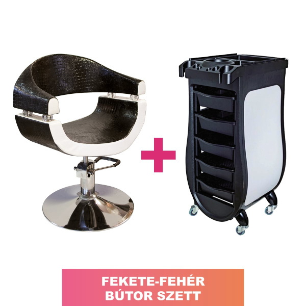 Fekete-Fehér Bútor szett