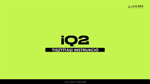 Ga.Ma Professzionális Iq2 Hajszárító Fekete PH6075.BK