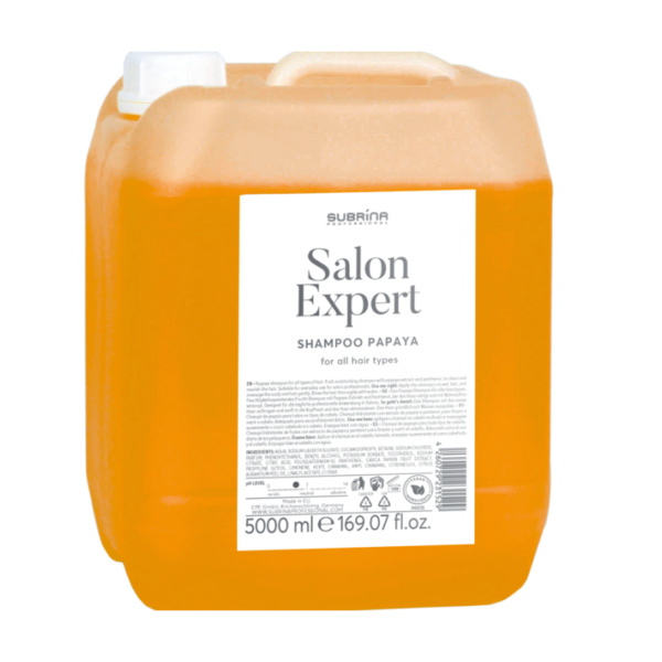 SUBRINA Professional Care Salon Papaya Sampon Minden Hajtípusra 5000 ml  60288