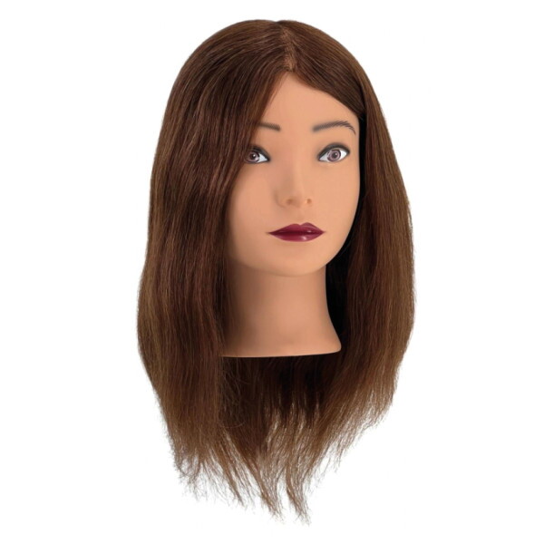 Franca Babafej Természetes Hajjal 40cm Középbarna 1630