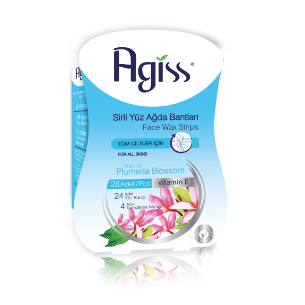 Agiss Gyantacsíkok Arcra Természetes Plumeria Virág kivonattal(24+4 db) 21631 