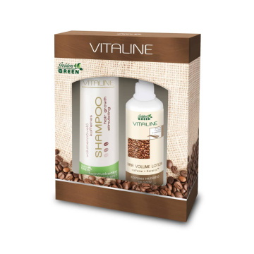 Golden GREEN Vitaline  Hajápoló Csomag Koffeines Hajszesszel