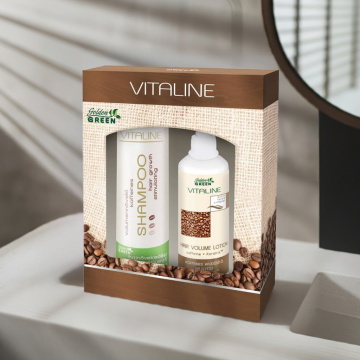 Golden GREEN Vitaline  Hajápoló Csomag Koffeines Hajszesszel