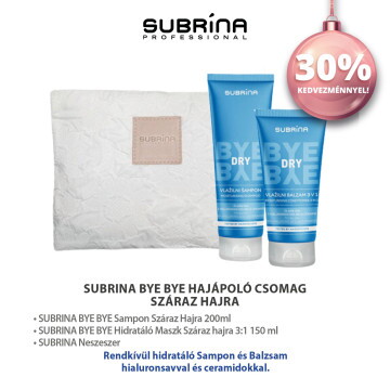 Subrina BYE BYE hajápoló csomag száraz hajra