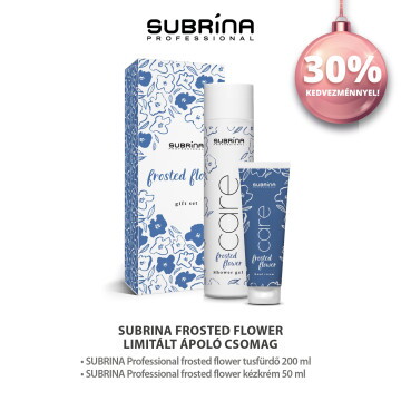 SUBRINA Professional Frosted Flower Limitált Ápoló csomag